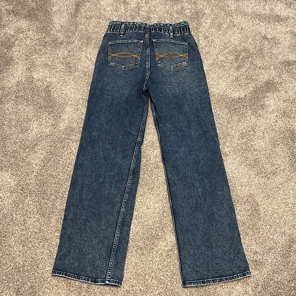 Abercrombie kids wide leg Jean size 13/14 - Picture 2 of 4